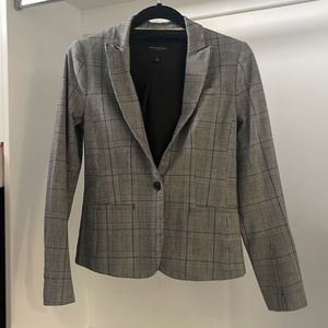 Banana republic plaid blazer